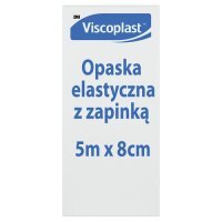 OPASKA ELASTYCZNA Z ZAPINKĄ 5 m x  8 cm  VISCOPLAST