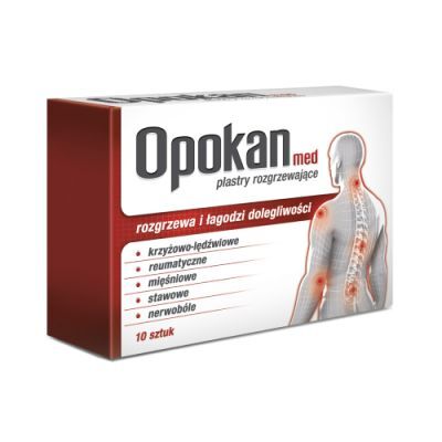 OPOKAN MED Plastry rozgrzewające, 10 szt.