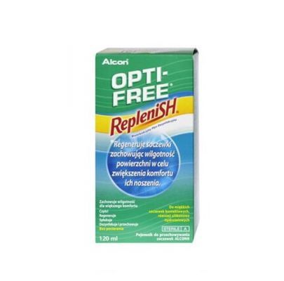 Opti-Free Replenish Wielofunkcyjny płyn dezynfekcyjny 120 ml