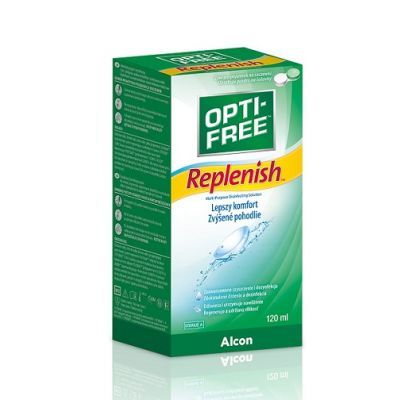 OPTI-FREE REPLENISH wielofunkcyjny płyn dezynfekcyjny do soczewek 120 ml