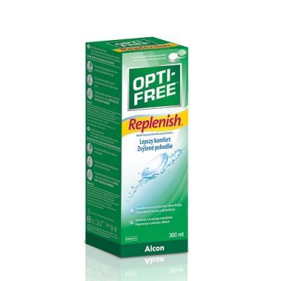 OPTI-FREE REPLENISH wielofunkcyjny płyn dezynfekcyjny do soczewek 300 ml