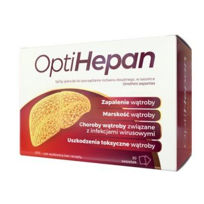 OptiHepan 3g/5g granulat do sporządzania roztworu doustnego, 30 saszetek