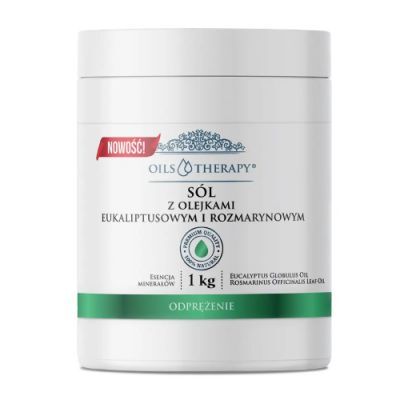 Optima Natura Sól z olejkami eukaliptusowym i rozmarynowym, 1 kg