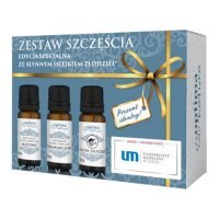 OPTIMA NATURA ZESTAW SZCZĘŚCIA Olejek cynamonowy 10 ml + złodziei 10ml + pomarańczowy 10ml