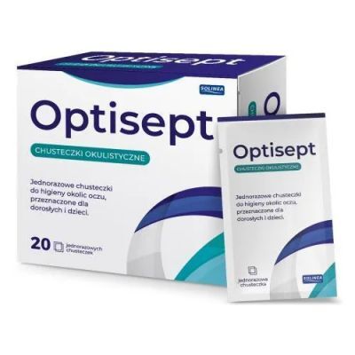Optisept chusteczki okulistyczne, 20 szt.