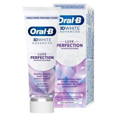 Oral-B 3D White Advanced Luxe Perfection Pasta do zębów, 75 ml