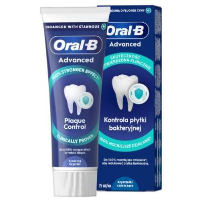 Oral-B Advanced Plaque Control Cleaning Crystals Pasta do zębów, 75 ml