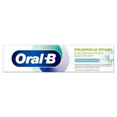 ORAL-B GUM CARE & BACTERIA GUARD Pasta do zębów Pielęgnacja dziąseł i ochrona przed bakteriami 75 ml