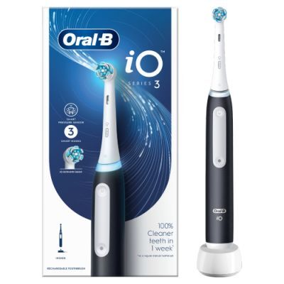 Oral-B iO Series 3 Black Szczoteczka elektryczna do zębów czarna