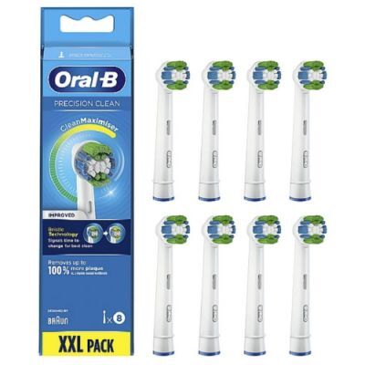 Oral-B Precision Clean Końcówki wymienne do szczoteczek elektrycznych, 8 szt.
