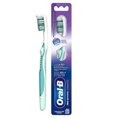 Oral-B Pro-3DWhite Advanced Szczoteczka do zębów średnia, 1 szt.