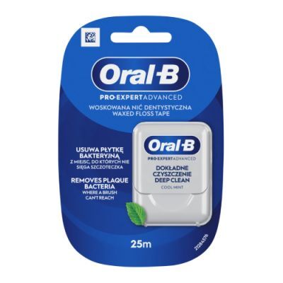 Oral-B Pro-Expert Advanced Woskowana nić dentystyczna, 25 m