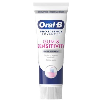 Oral-B Pro-Science Gum & Sensitivity Delikatne Wybielanie Pasta do zębów, 75 ml