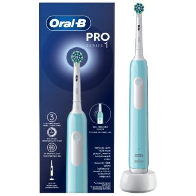 Oral-B Pro Series 1 Cross Action Szczoteczka elektryczna do zębów Caribbean Blue