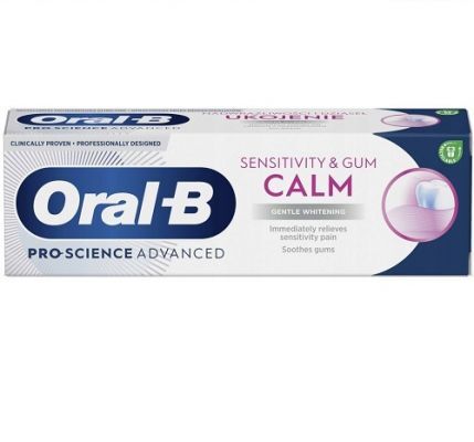 ORAL-B PROFESSIONAL SENSITIVITY & GUM CALM GENTLE WHITENING Pasta do zębów 75 ml