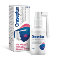 ORASEPTAN aerozol do stosowania w jamie ustnej 30 ml (DEZAFTAN)