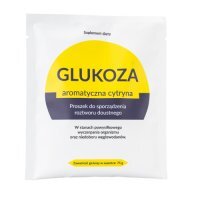 ORGANIC PHARMA Glukoza Aromatyczna cytryna 75g