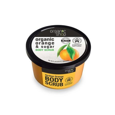 ORGANIC SHOP Peeling do ciała Sycylijska pomarańcza 250 ml