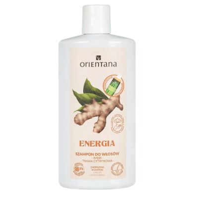 Orientana Ajuwerdyjski szampon do włosów Imbir i Trawa cytrynowa, 210 ml