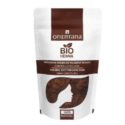 Orientana BIO Henna GORZKA CZEKOLADA, 100g