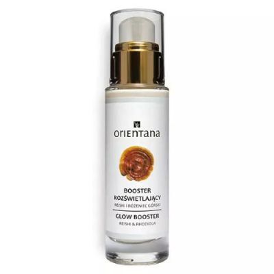 Orientana Booster rozświetlający Reishi i różeniec górski, 30ml
