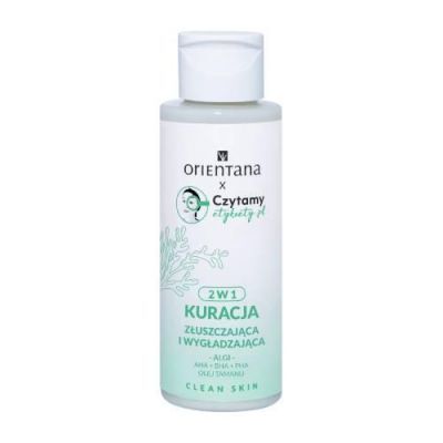 Orientana Clean Skin Kuracja złuszczająca i wygładzająca do twarzy 2w1, 30 ml