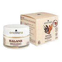 Orientana Naturalny krem do twarzy DRZEWO SANDAŁOWE I KURKUMA - 50g