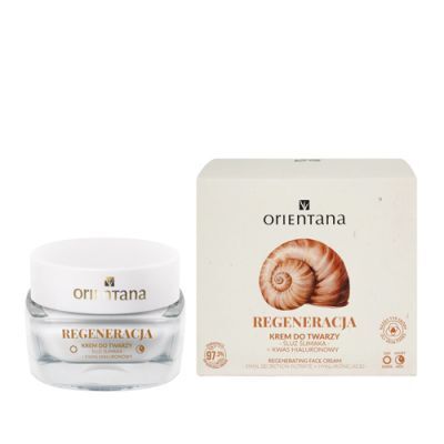 Orientana Naturalny krem do twarzy ze śluzem ślimaka, 50 ml