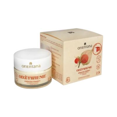 Orientana Naturalny odżywczy krem do twarzy Ashwagandha Papaja, 40g