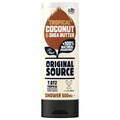 Original Source Żel pod prysznic Tropical Coconut & Shea Butter, 500 ml