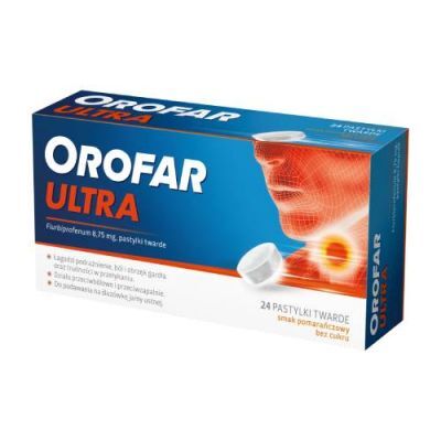 Orofar Ultra 8,75 mg, 24 pastylki twarde