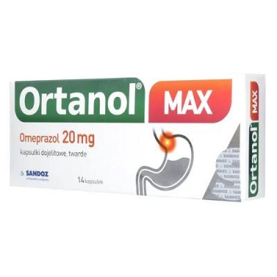 ORTANOL MAX 20 mg 14 kapsułek dojelitowych KOD2D