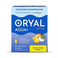 Oryal Aqua Elektrolity o smaku ananas-kokos-mango, 14 sasz.