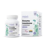 Osavi Advanced Enzymy trawienne + probiotyk, 60 kaps.