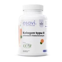 OSAVI Advanced Kolagen Typu II z kwasem hialuronowym, 60 kapsułek