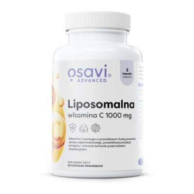 Osavi Advanced Liposomalna Witamina C 1000mg, 60 kaps.