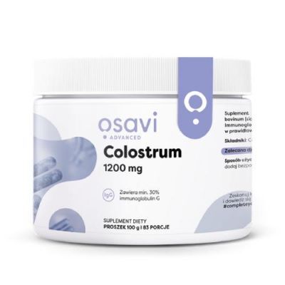 OSAVI Colostrum 1200 mg proszek, 100 g  KRÓTKA DATA 30.04.2026