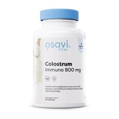 OSAVI COLOSTRUM IMMUNO 800 mg 60 kapsułek