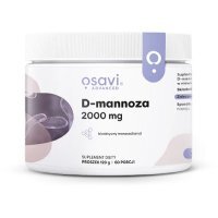 OSAVI D-mannoza 2000mg w proszku, 120g