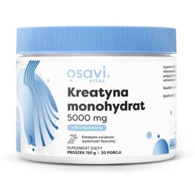 Osavi Kreatyna monohydrat 5000 mg, 150 g
