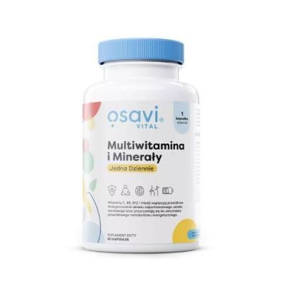 OSAVI Multiwitamina i Minerały, 60 kapsułek