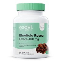 OSAVI Rhodiola Rosea korzeń 400 mg, 60 kaps.