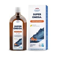 OSAVI SUPER OMEGA, 2900 mg Omega 3 naturalny aromat cytrynowy 500 ml