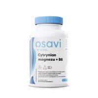 OSAVI Vital Cytrynian magnezu 375mg B6 4,2mg, 90kaps. wegańskich