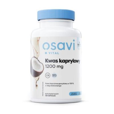 OSAVI Vital Kwas kaprylowy 1200mg, 120kaps.