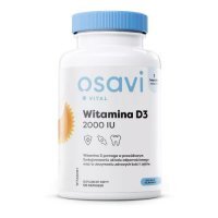 OSAVI Vital Witamina D3 2000 j.m., 120 kaps.