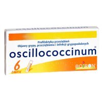 Oscillococcinum Granulki w pojemniku jednodawkowym, 6 poj. jednodawkowych 1 g