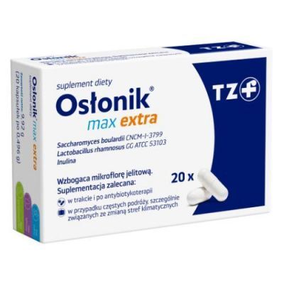 Osłonik Max Extra, 20 kapsułek KRÓTKA DATA 30.06.2026