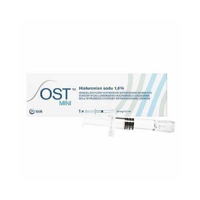 OST Mini Hialuronian sodu 10 mg/1 ml, 1 ampułko-strzykawka KRÓTKA DATA 30.09.2026