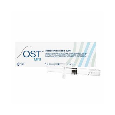 OST Mini Hialuronian sodu 10 mg/1 ml, 1 ampułko-strzykawka